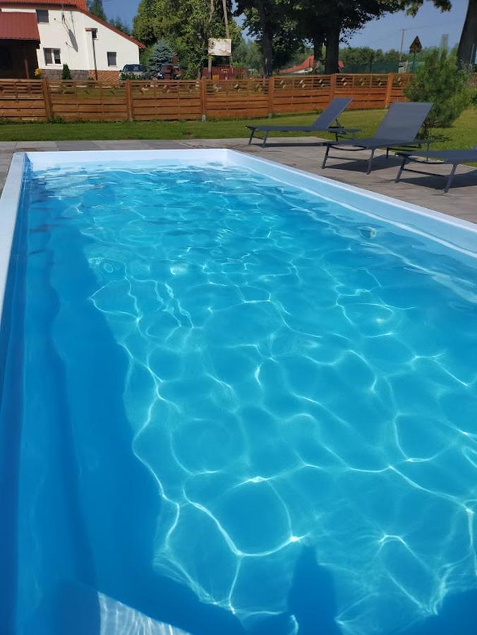 Gospodarstwo Agroturystyczne Z Basenem & Spa I Alpakami Ełk Exterior foto